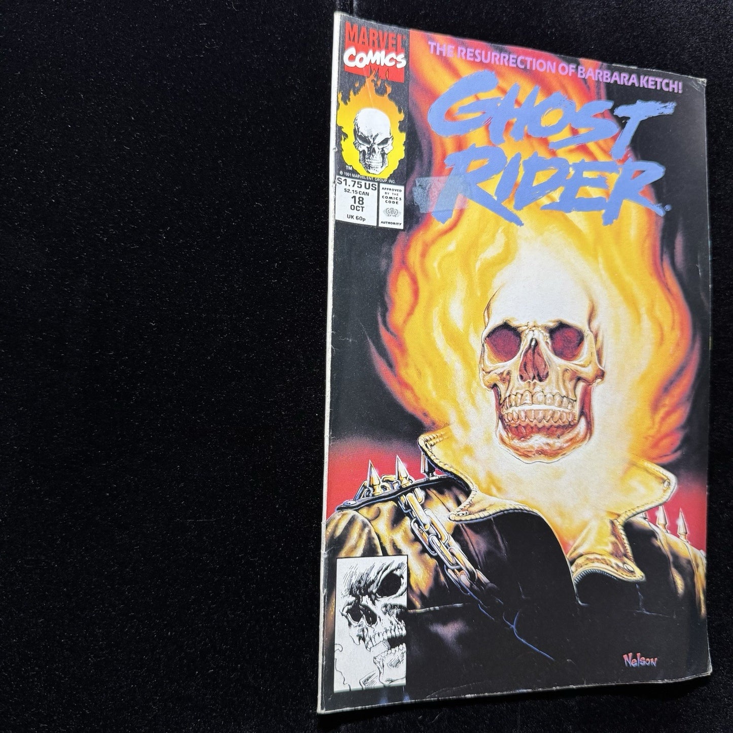 Ghost Rider 18 - Copper Age Marvel Comics 1991
