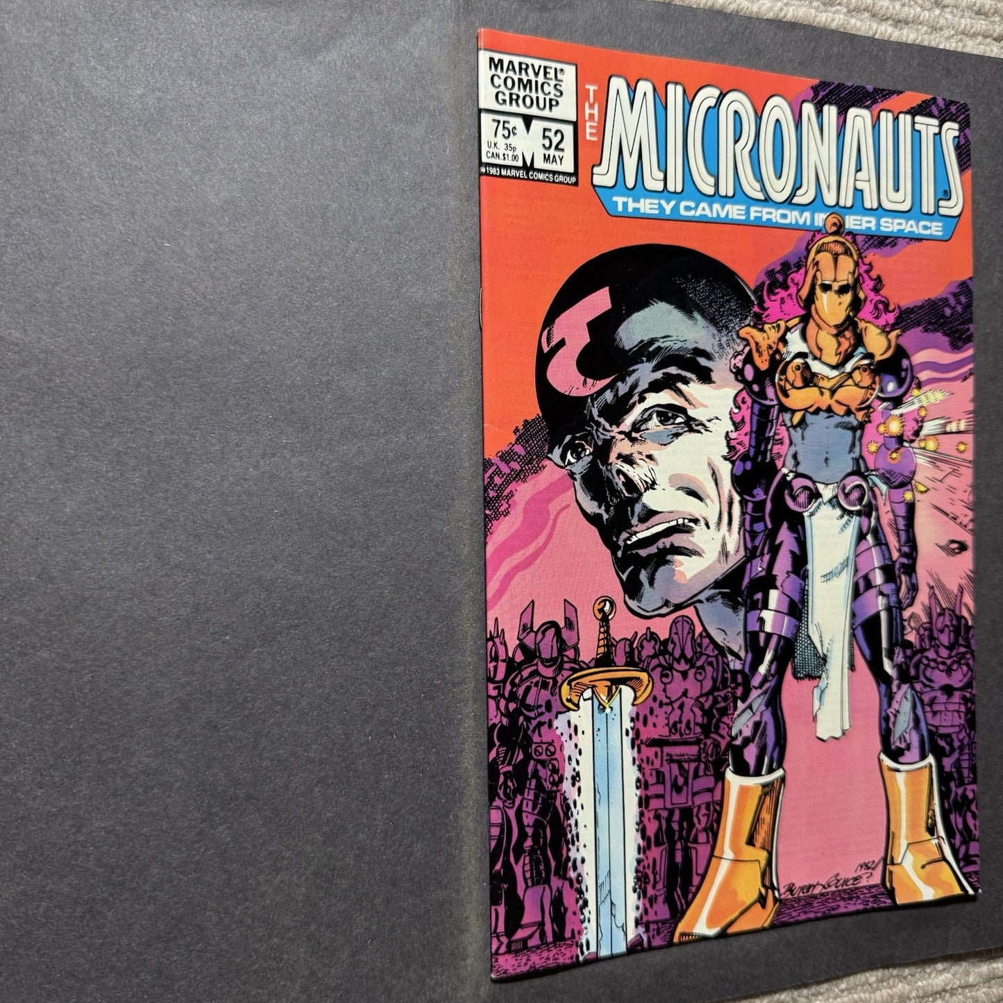 Micronauts 52 - Bronze Age Marvel Comics 1983
