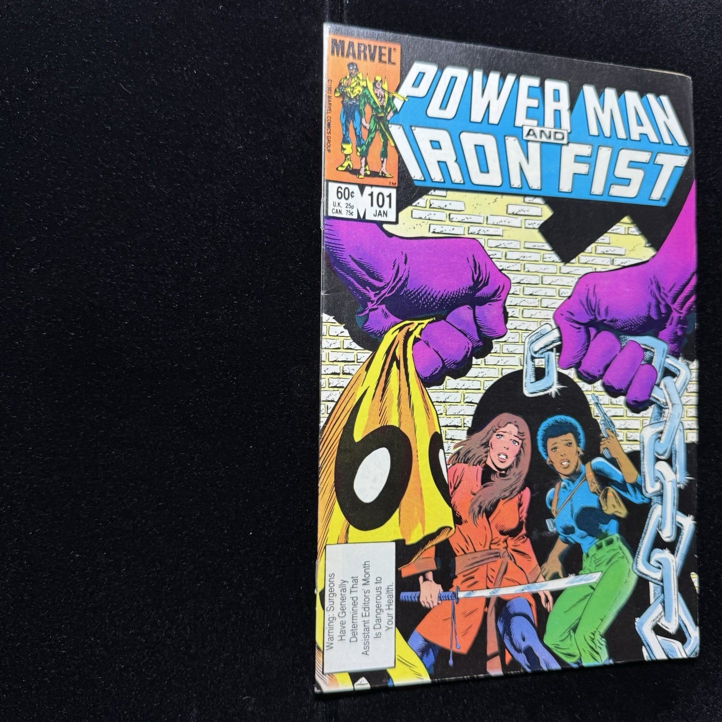 Power Man And Iron Fist 101 - Copper Age Marvel Comics 1984
