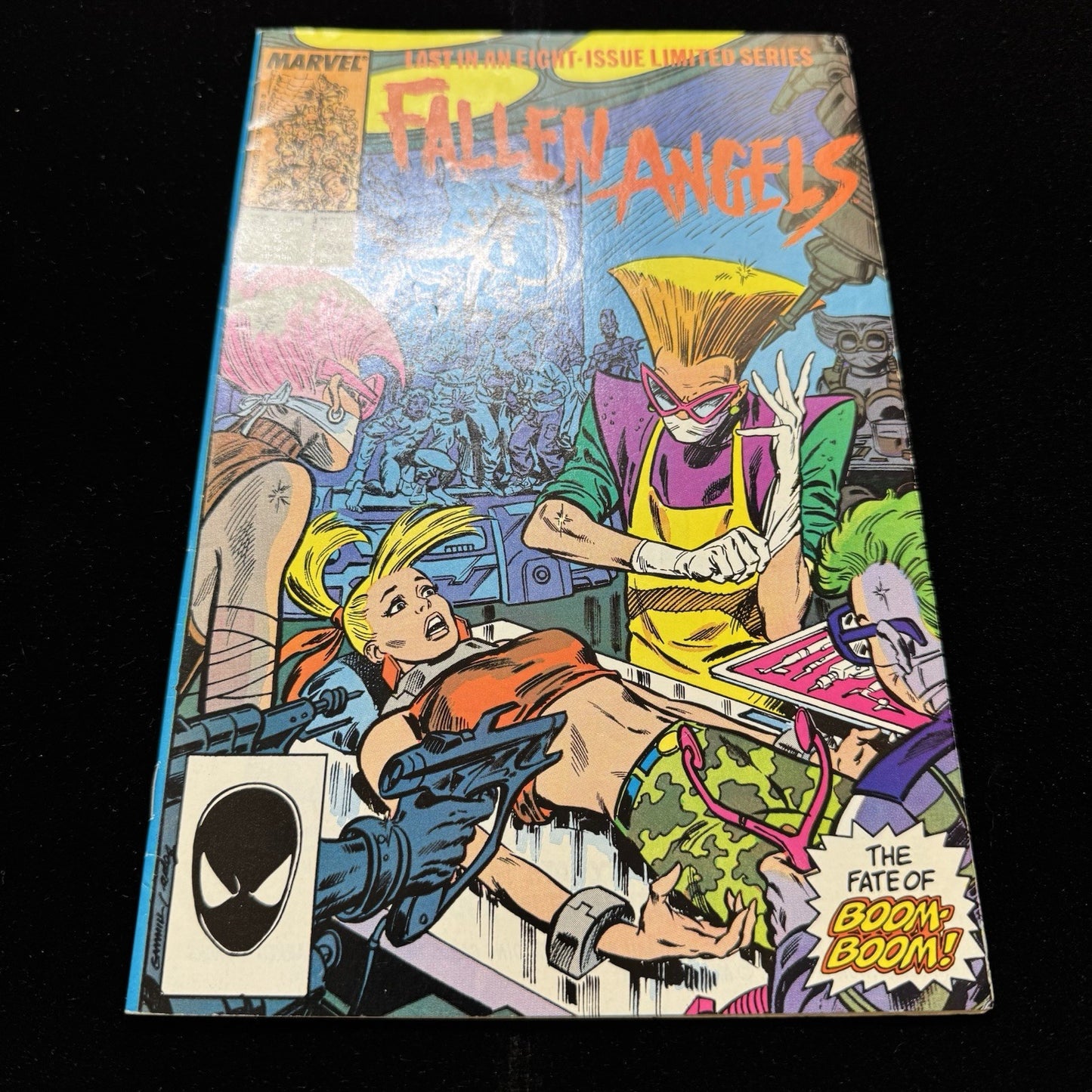 Fallen Angels 8 - Copper Age Marvel Comics 1987