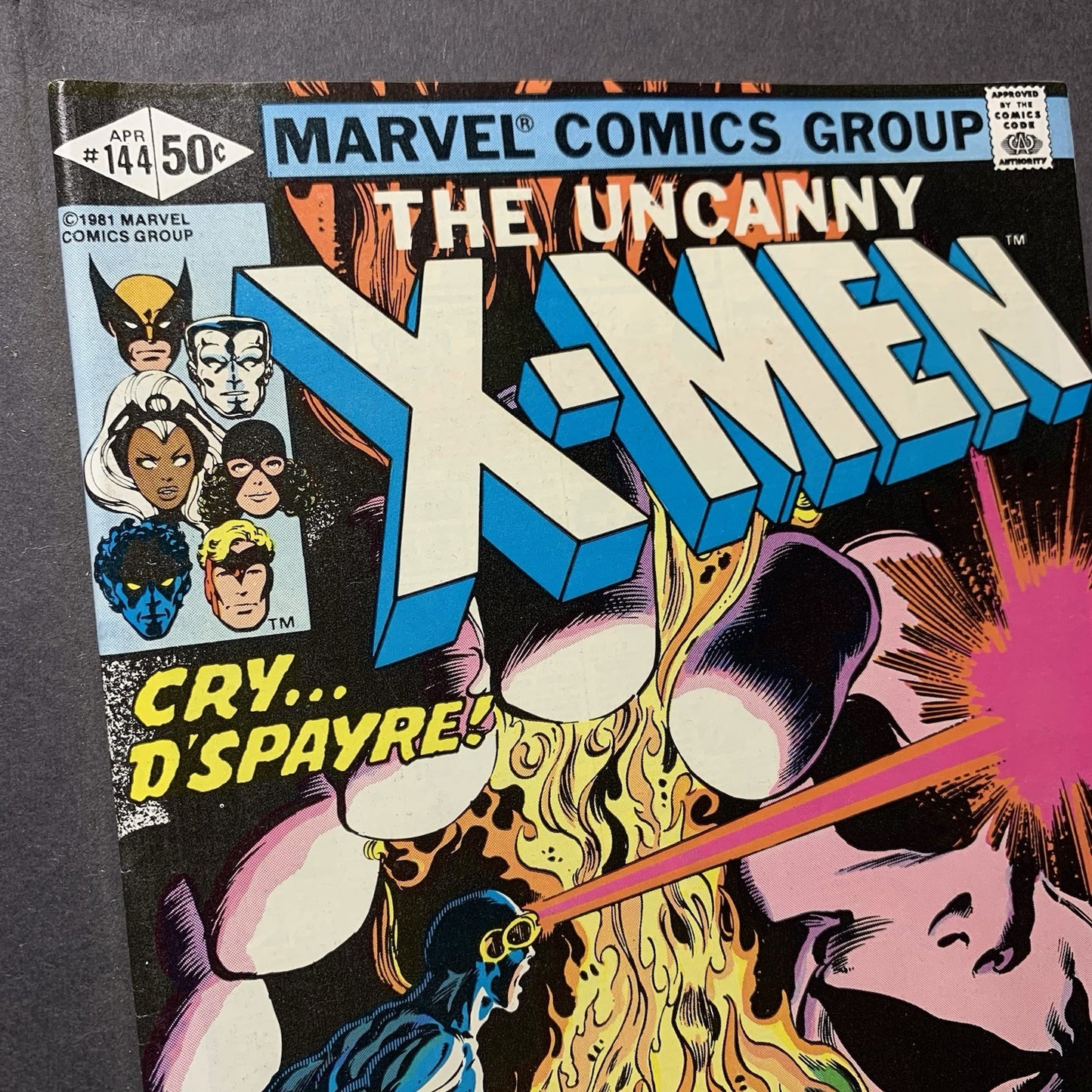 Uncanny x-men 144/ Bronze Age Marvel Comics 1981