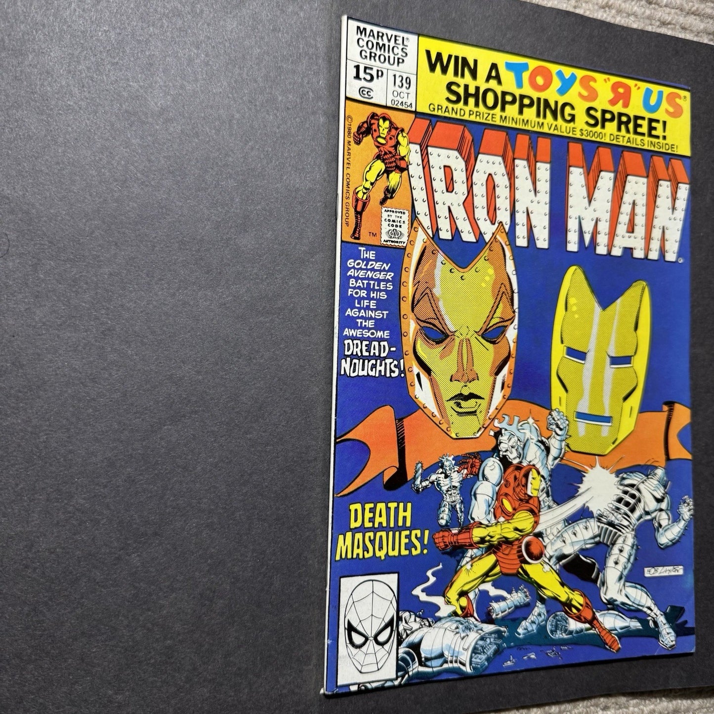 Invincible Iron Man 139/ Bronze Age Marvel comics 1980