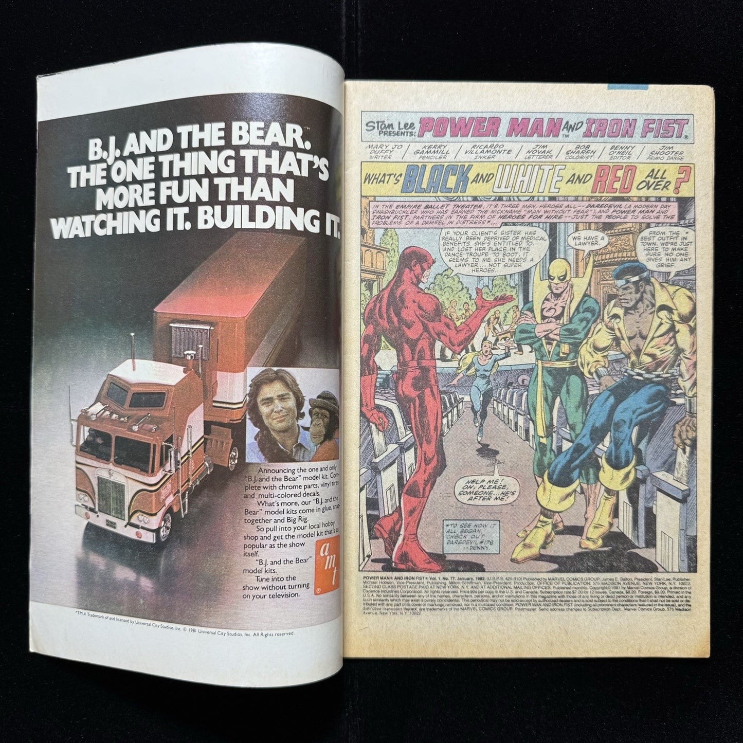 Power Man And Iron Fist 77 - Bronze Age Marvel Comics 1982