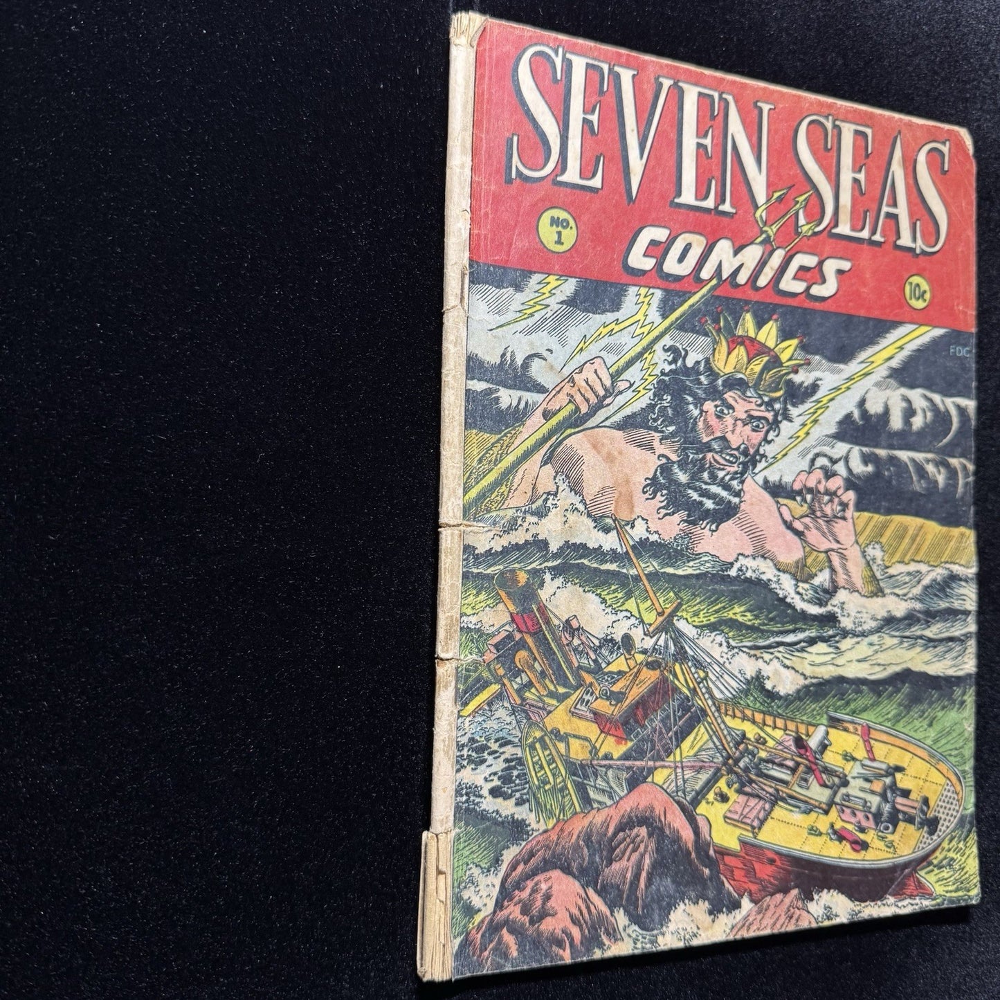 Seven Seas Comics 1 - 1st App Of South Sea Girl - Golden Age Leader Comics 1946