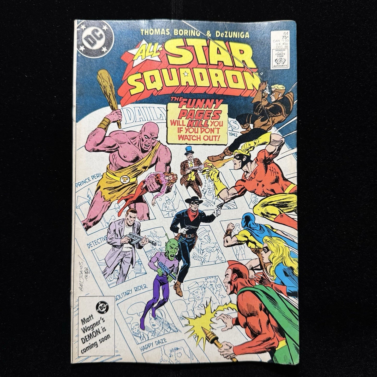 All Star Squadron 64 - Copper Age Dc Comics 1986