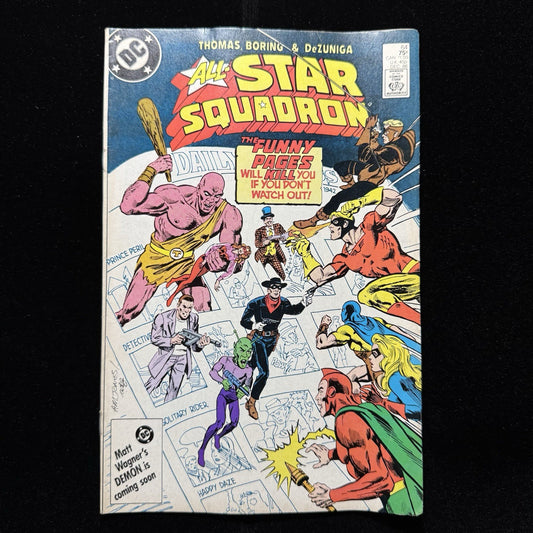 All Star Squadron 64 - Copper Age Dc Comics 1986