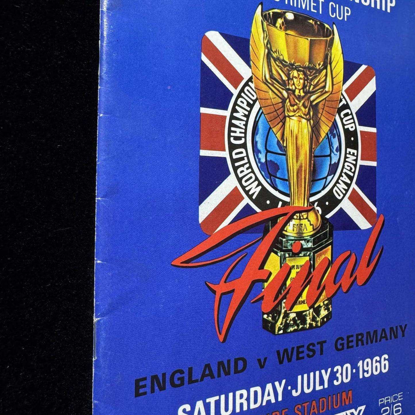 1966 World Cup Final Programme ORIGINAL England v West Germany Clean No Writing