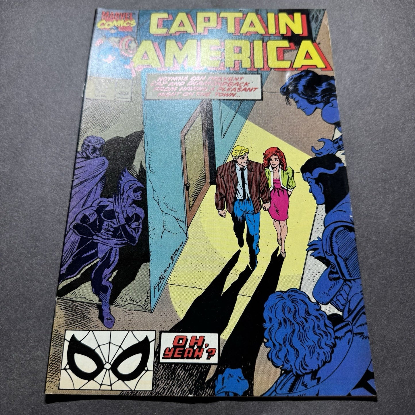 Captain America 371 - Copper Age Marvel Comics 1990