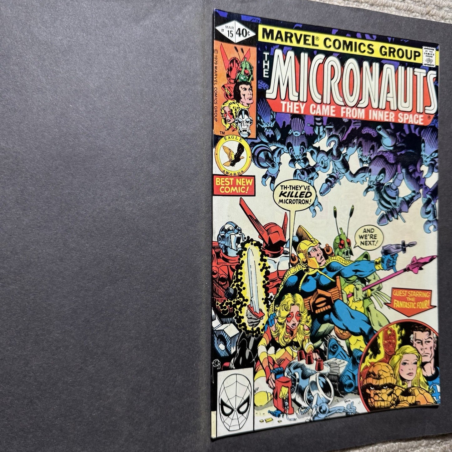 Micronauts 15 - Bronze Age Marvel Comics 1980