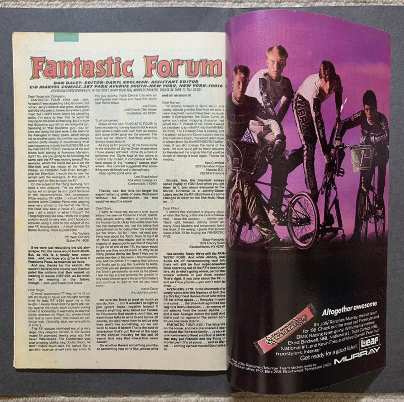 Fantastic Four 300/ copper age Marvel comics 1987