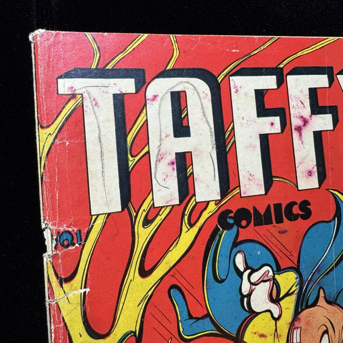 Taffy Comics 1 - 1st Appearance Of Wiggles - Golden Age Rural Home Comics 1945