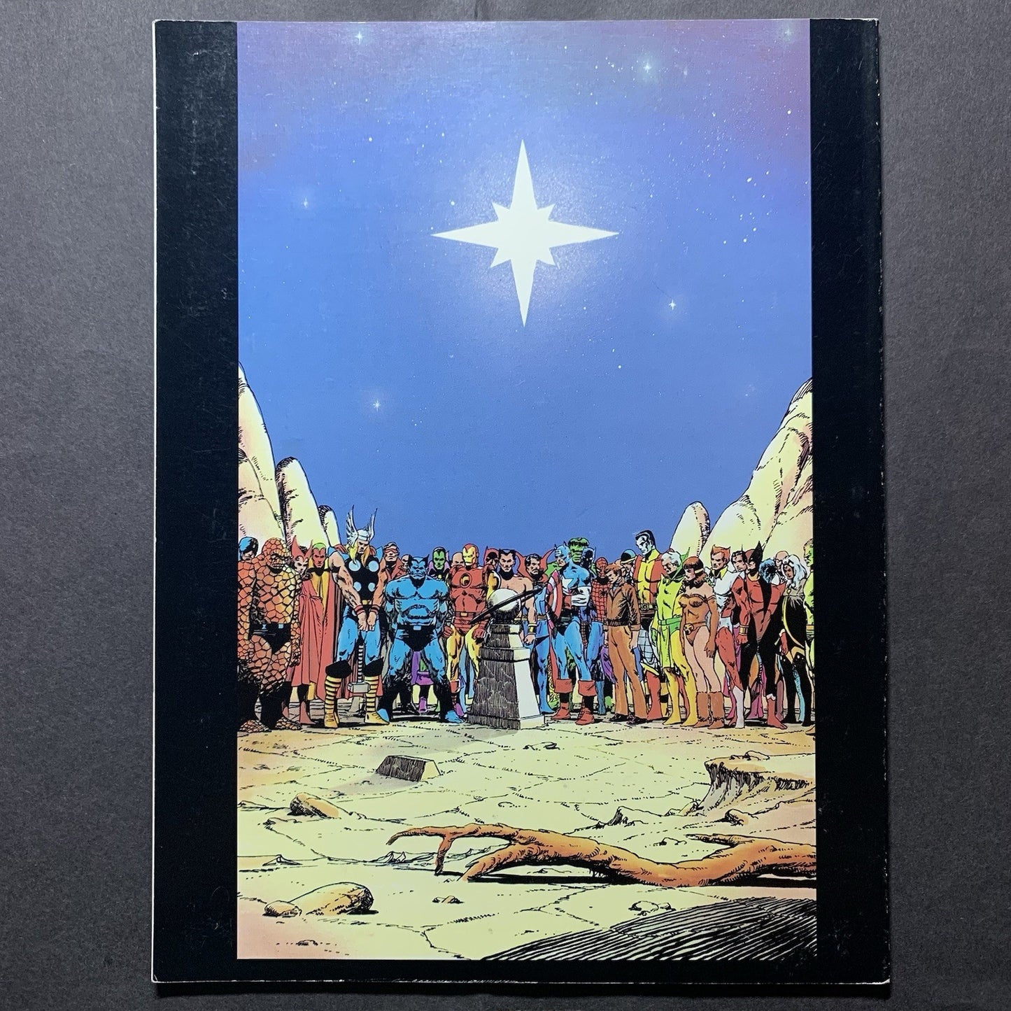 Marvel Graphic Novel 1 Death Of Captain Marvel/ Bronze Age Marvel Comics 1982