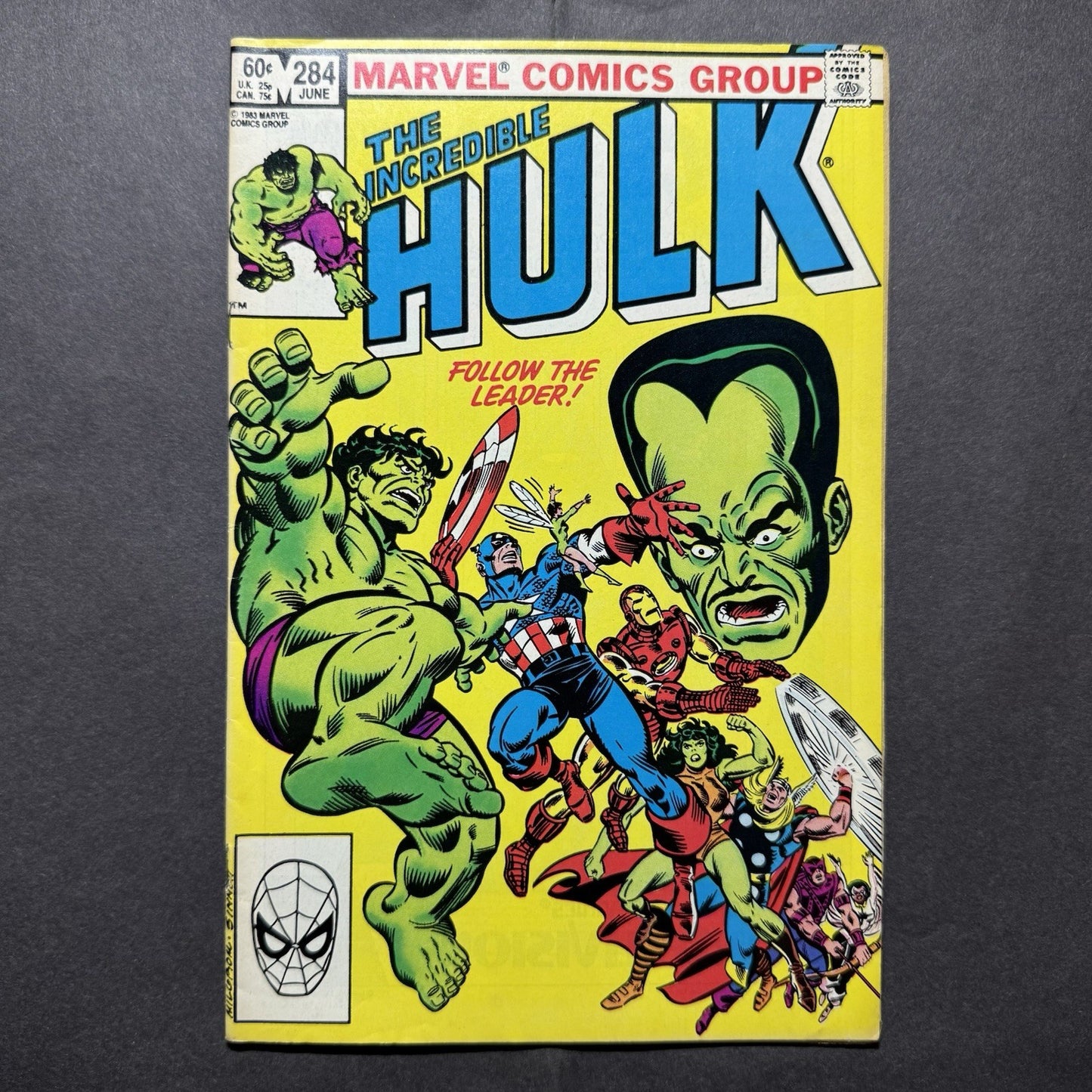 Incredible Hulk 284/ Bronze Age Marvel Comics 1983