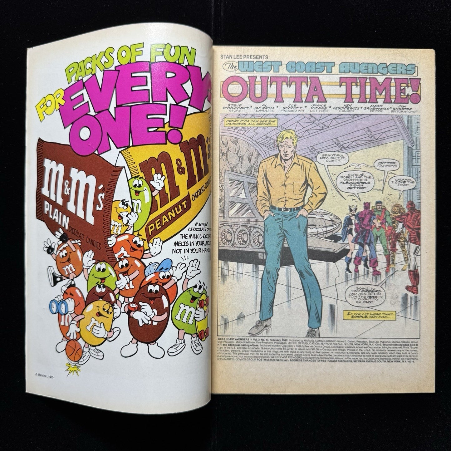 West Coast Avengers 17 - 1st Appearance Of Sunstroke - Copper Age Marvel 1987