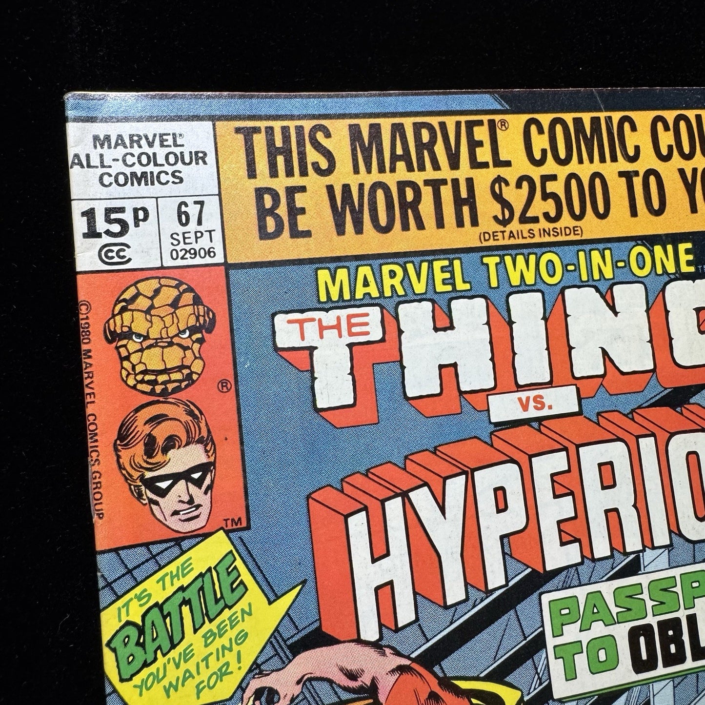 Marvel Two In One 67 - Bronze Age Marvel Comics 1980