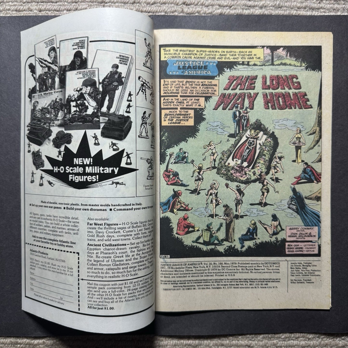 Justice League 166 - Bronze Age Dc Comics 1979