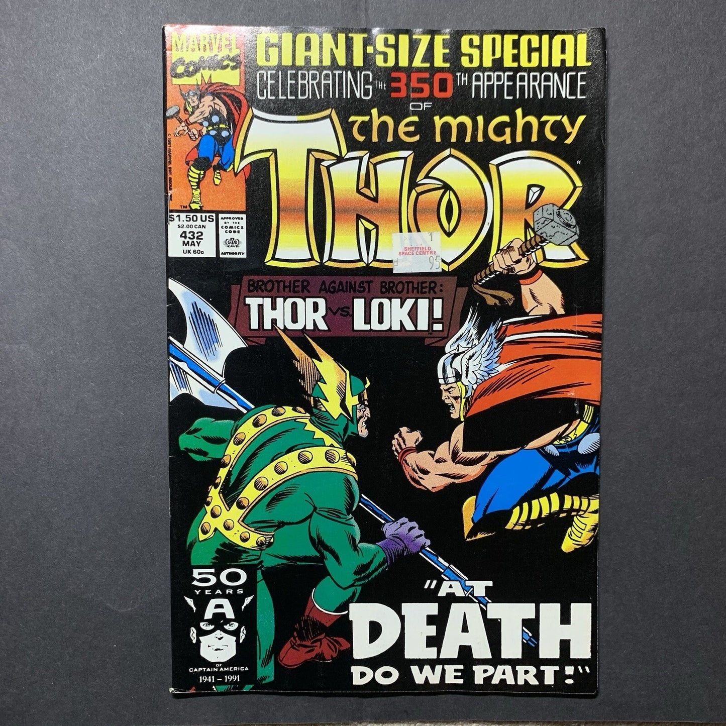 Thor 432/ Copper Age Marvel Comics 1991