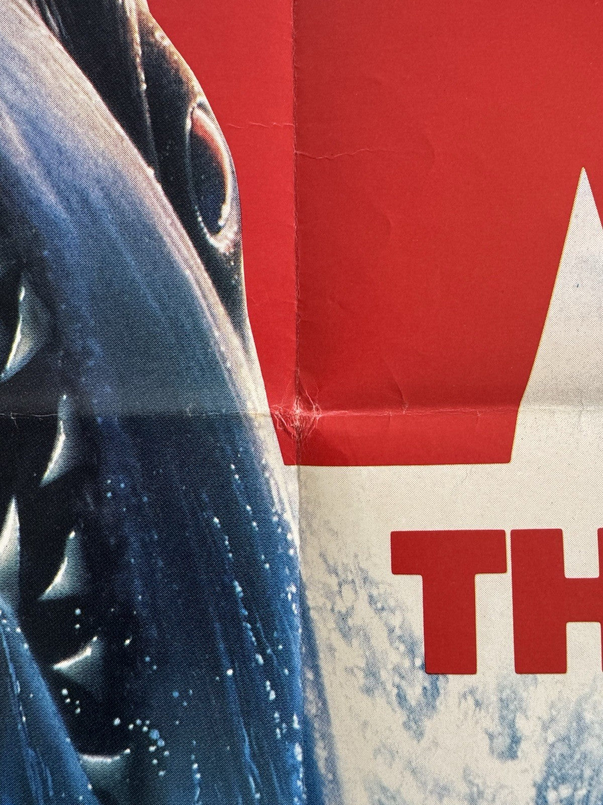 Jaws The Revenge (Jaws 4) 1987 - Original UK Quad Cinema Poster – Folded