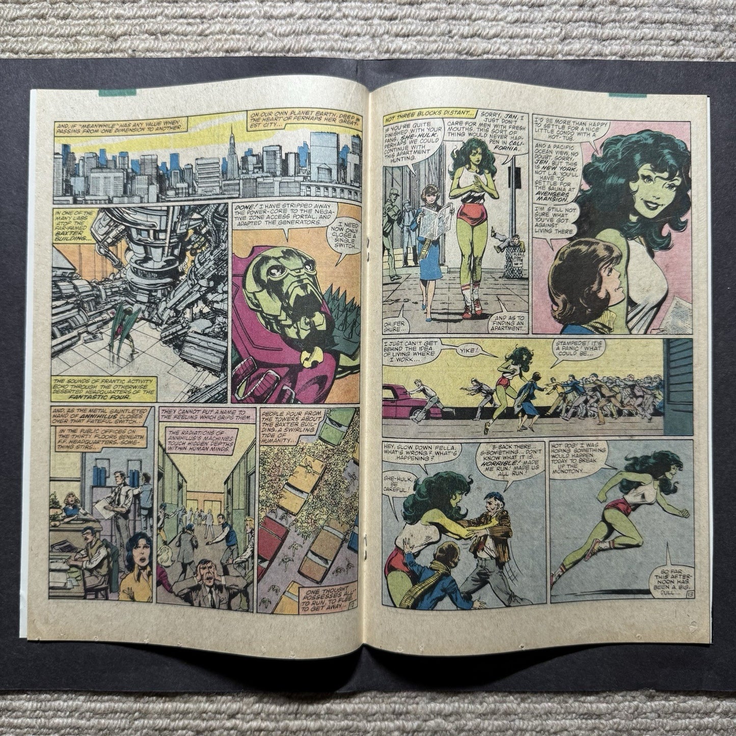 Fantastic Four 254 - Bronze Age Marvel Comics 1983