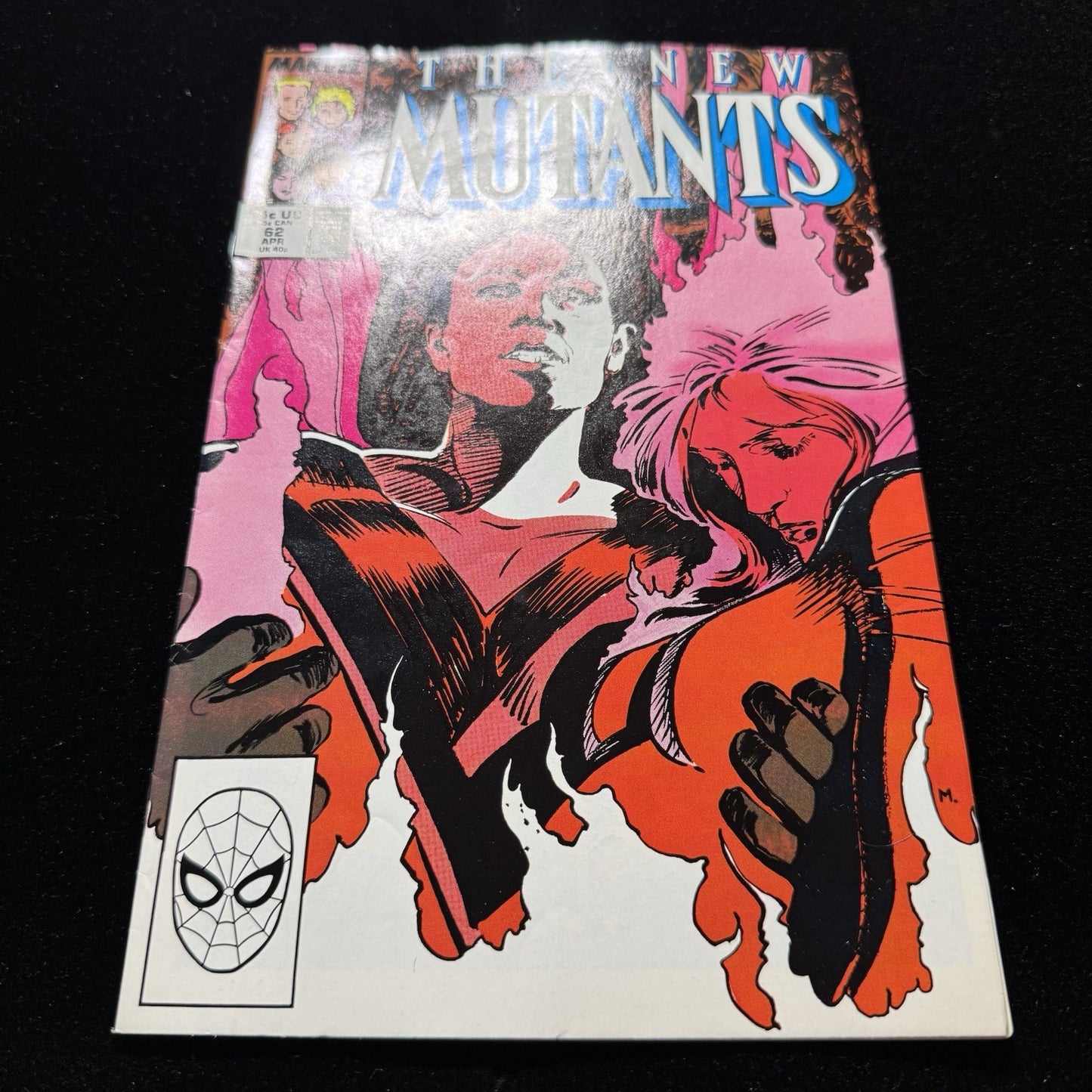 New Mutants 62 - Copper Age Marvel Comics 1988