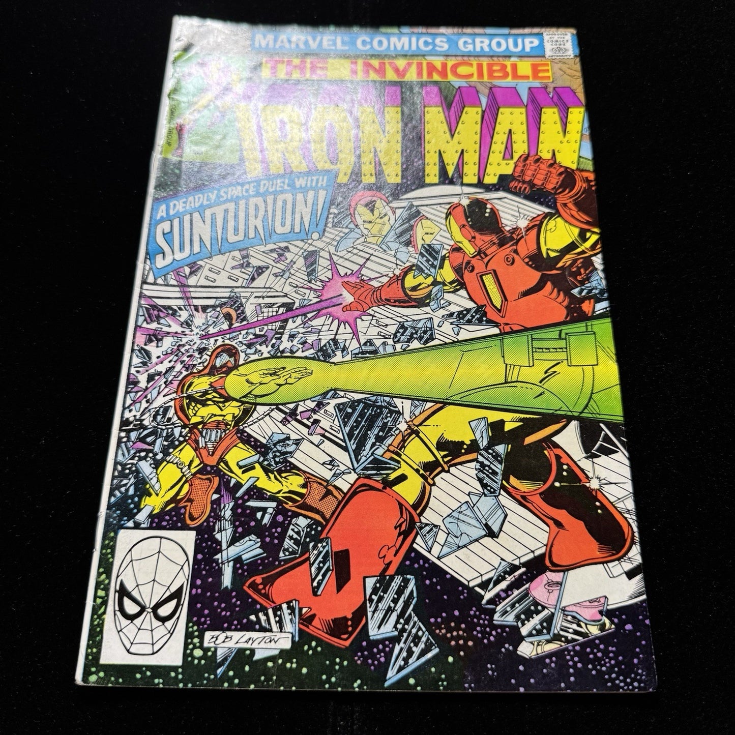 Iron Man 143 - 1st Appearance Of Sunturion- Bronze Age Marvel Comics 1981