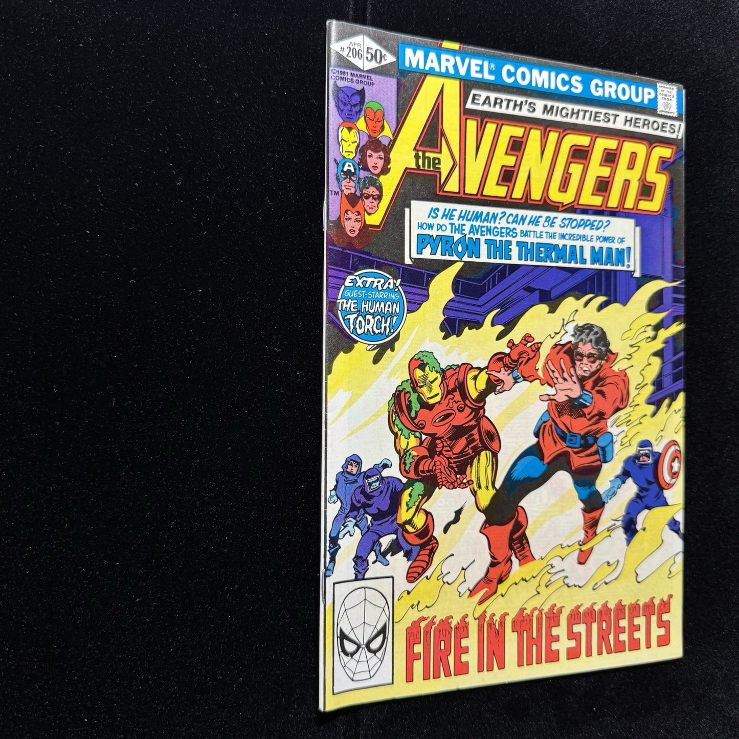 Avengers 206 - Bronze Age Marvel Comics 1981