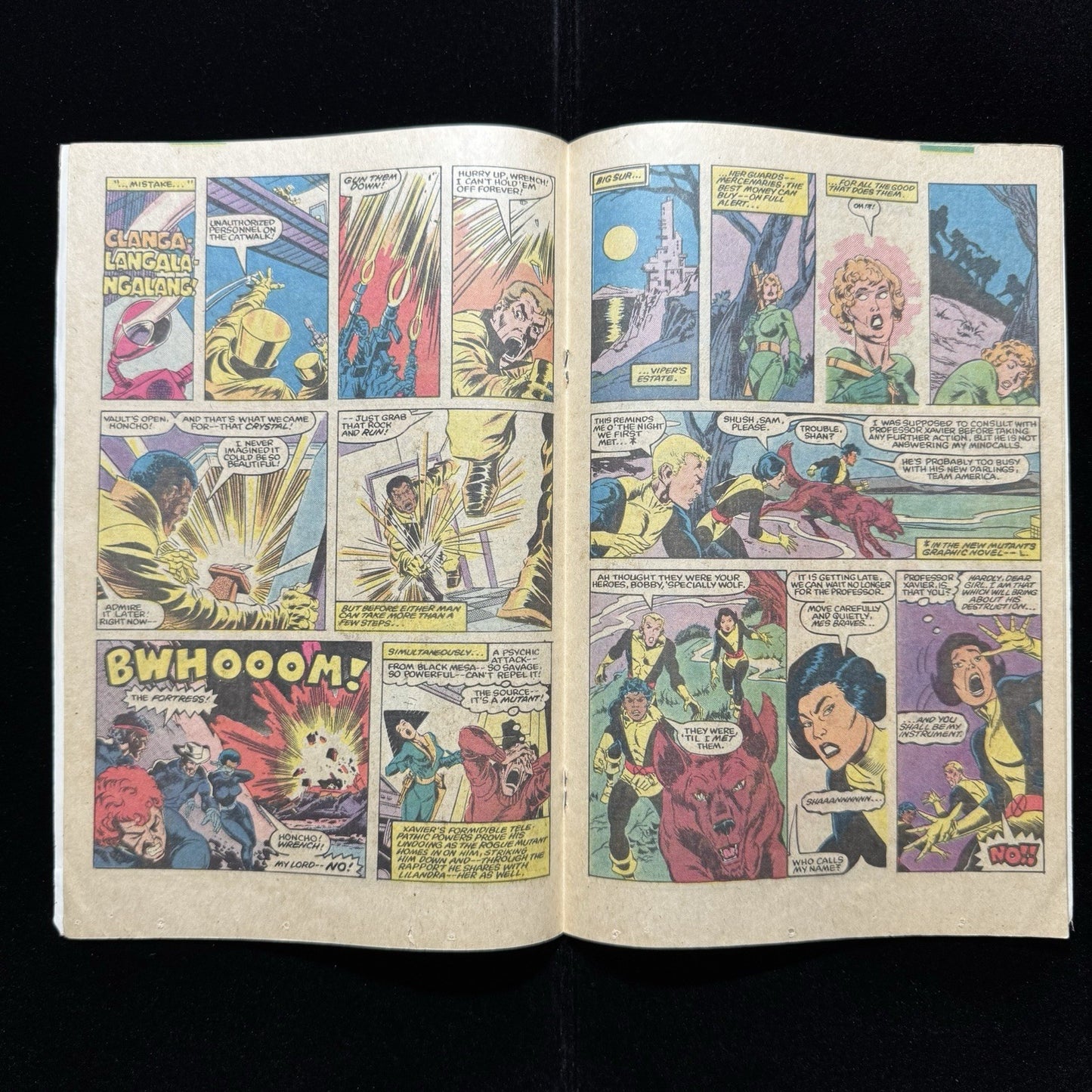 New Mutants 6 - Bronze Age Marvel Comics 1983