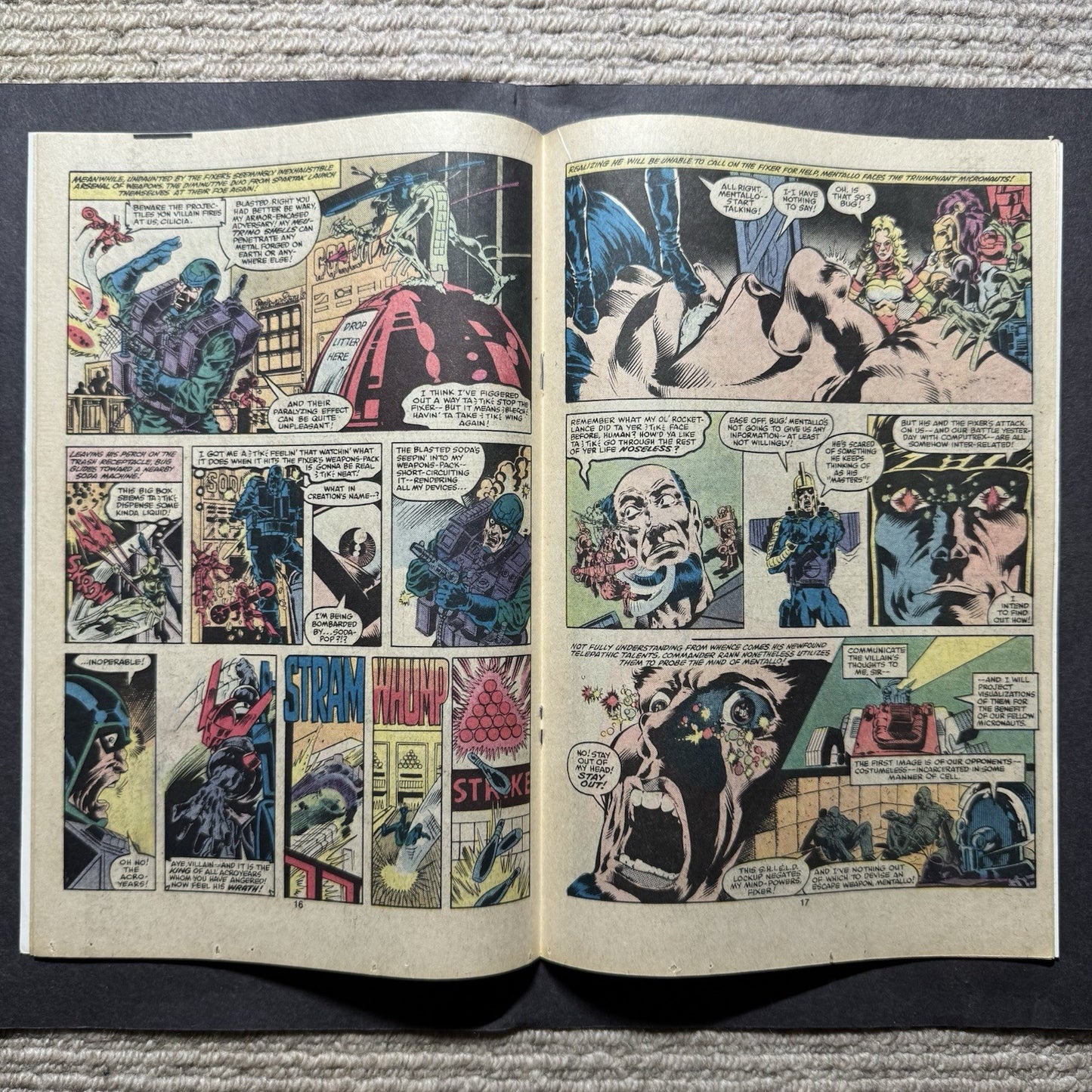 Micronauts 25 - Bronze Age Marvel Comics 1981