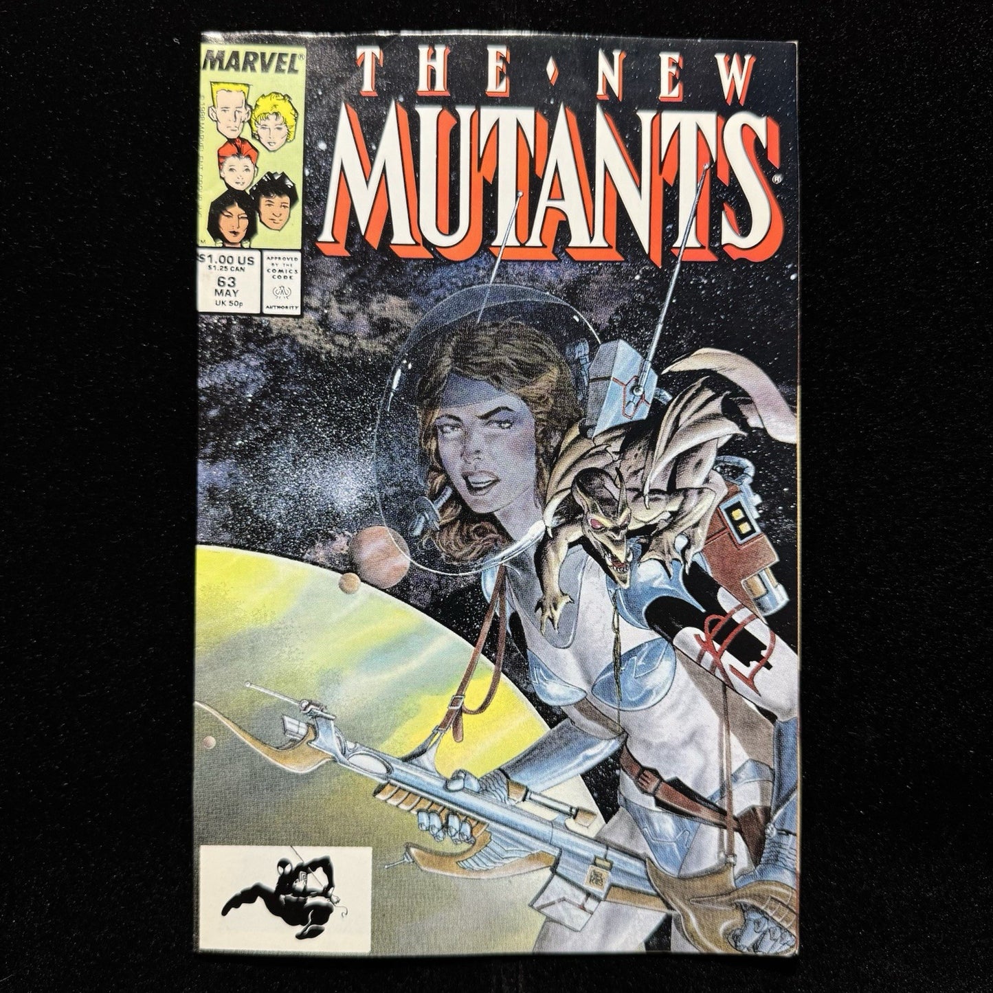 New Mutants 63 - Copper Age Marvel Comics 1988