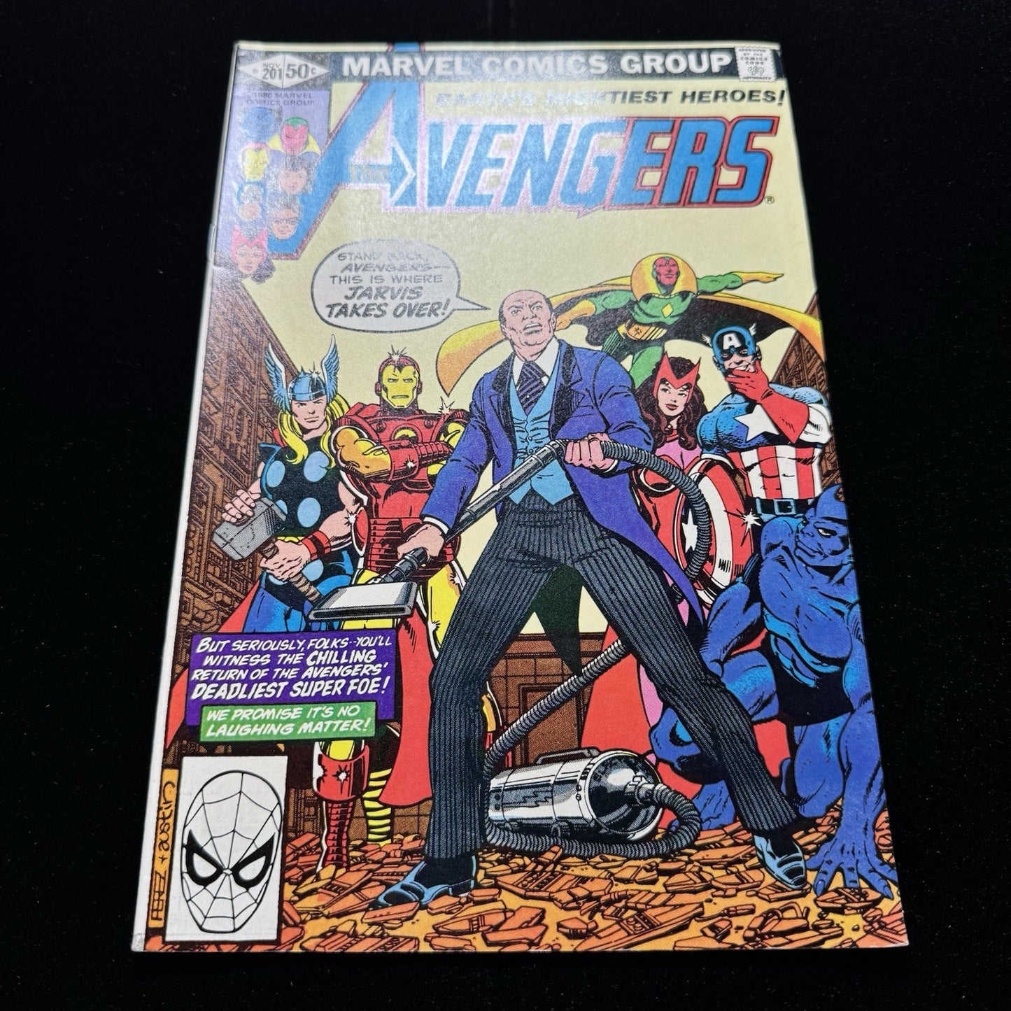 Avengers 201 - Bronze Age Marvel Comics 1980