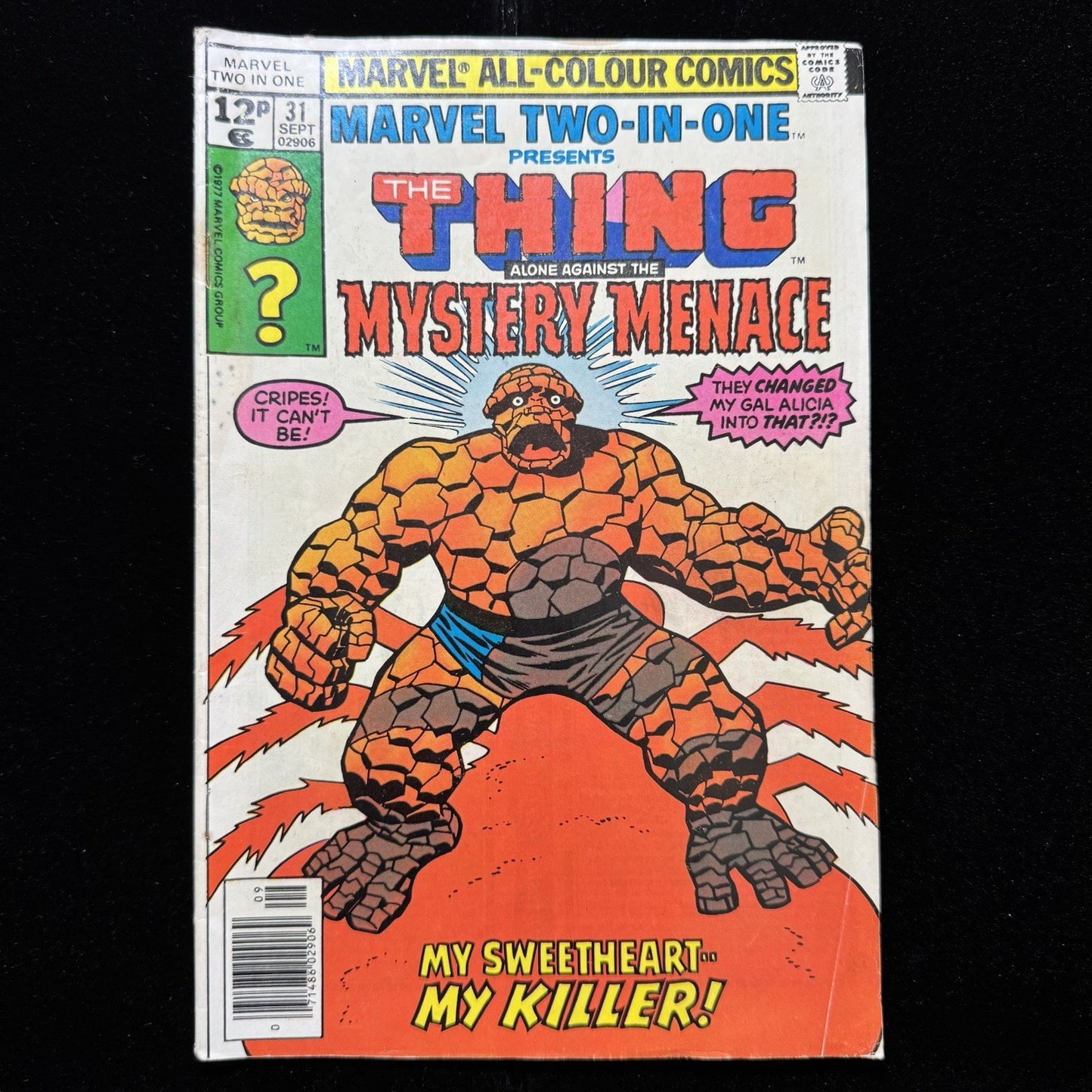 Marvel Two In One 31 - Bronze Age Marvel Comics 1977