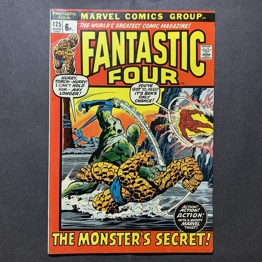 Fantastic four 125/ Bronze Age Marvel comics 1972