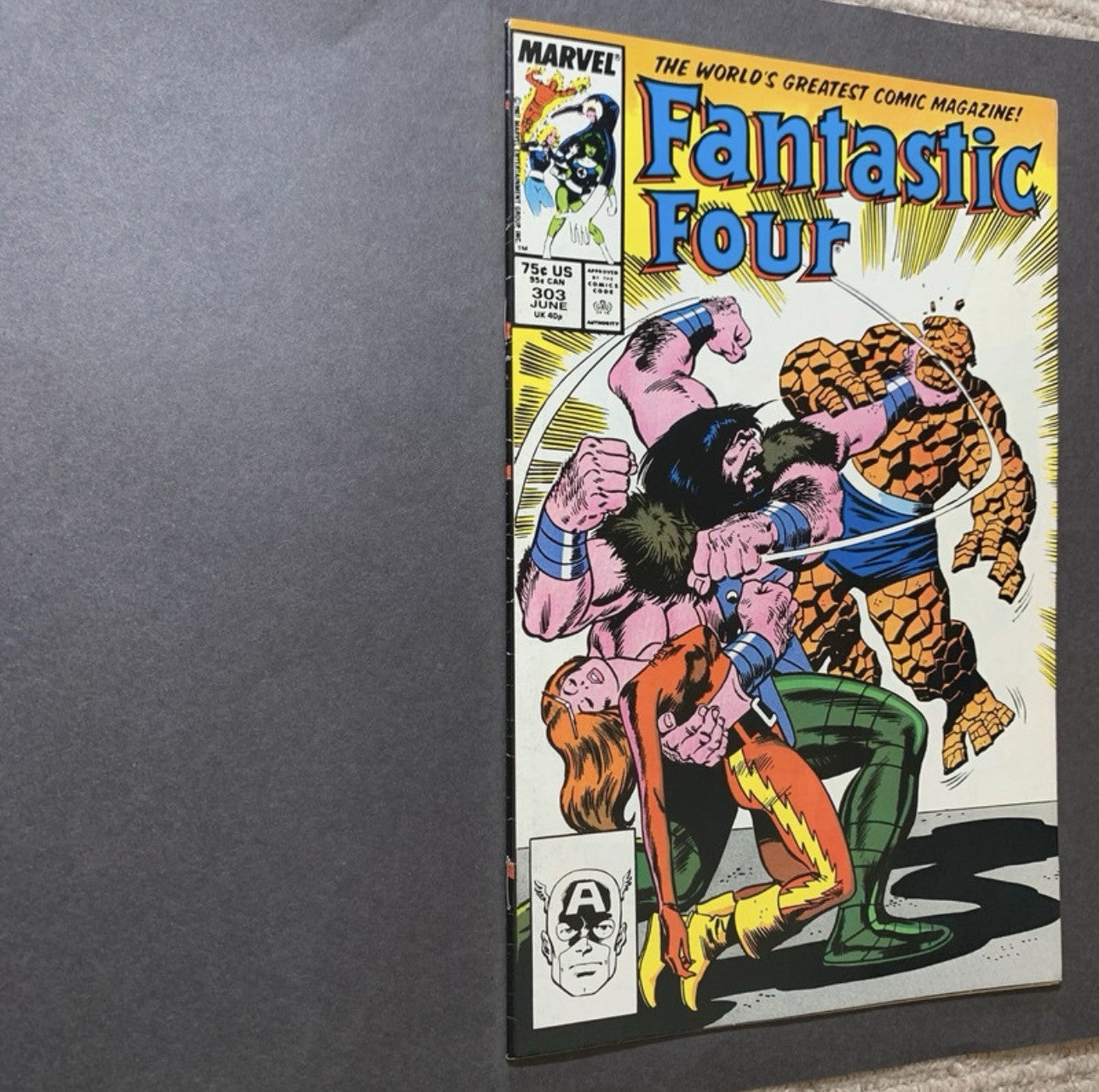 Fantastic Four 303/ copper age marvel comics 1987