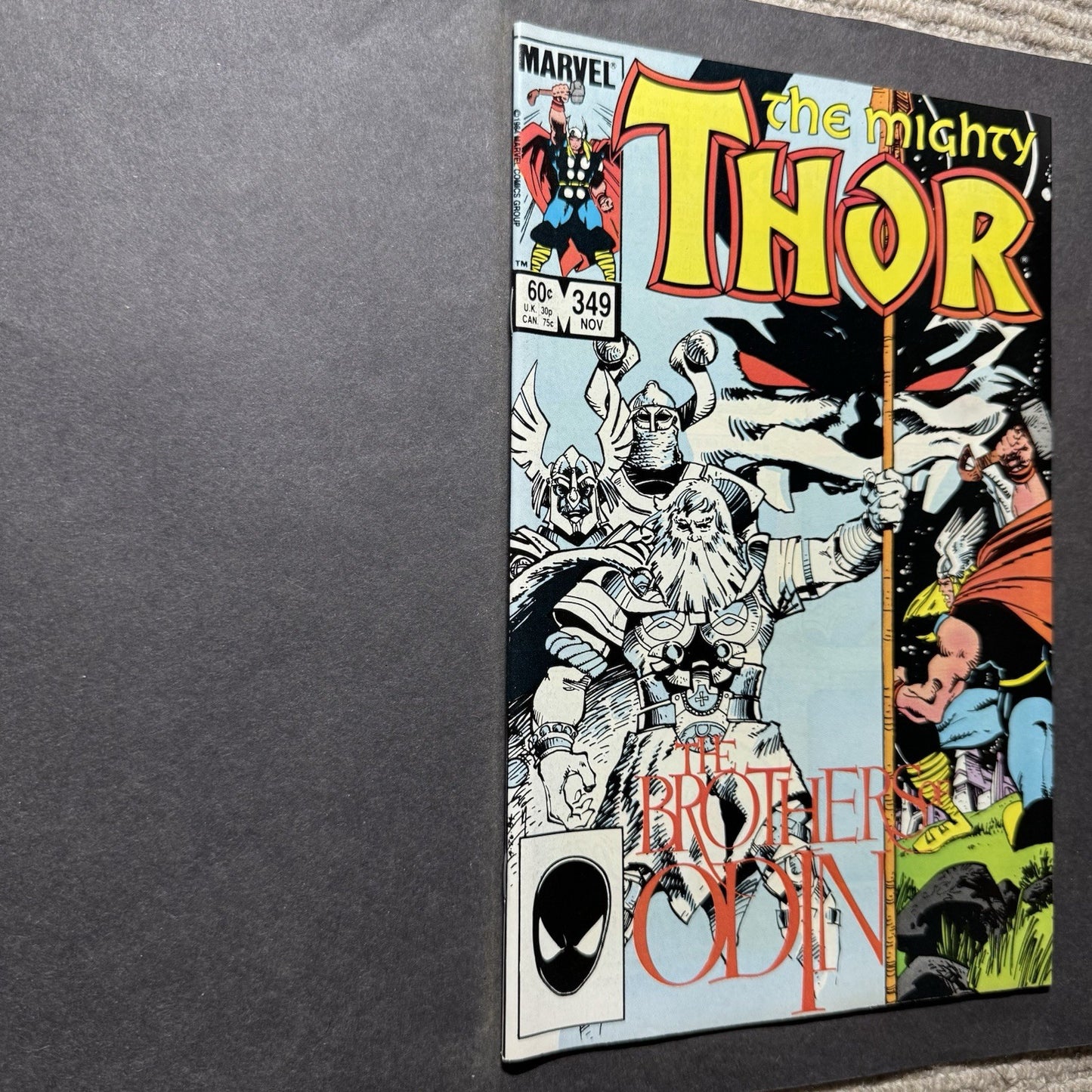 Thor 349 - Copper Age Marvel Comics 1984