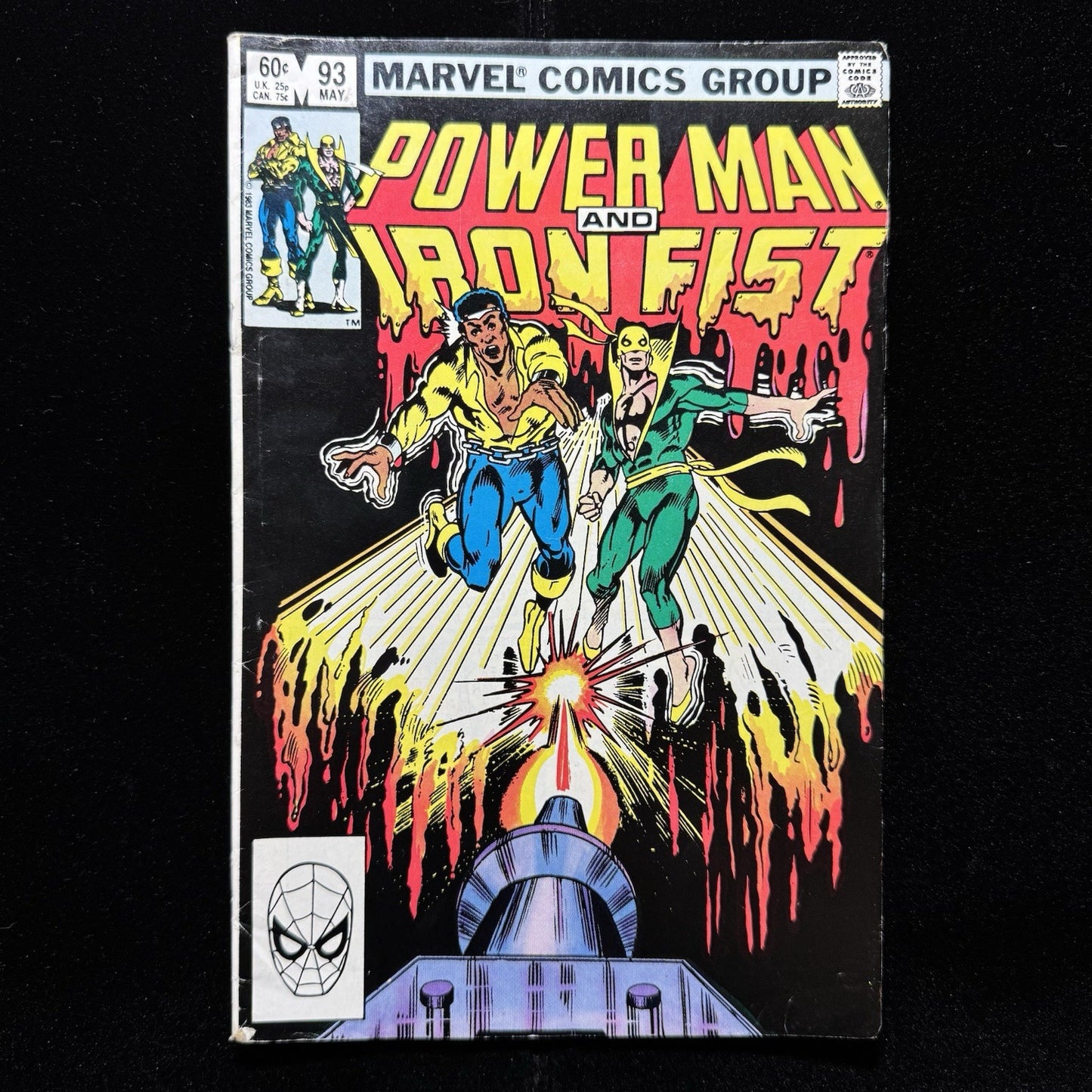 Power Man And Iron Fist 93 - 1st App Chemistro - Bronze Age Marvel Comics 1983