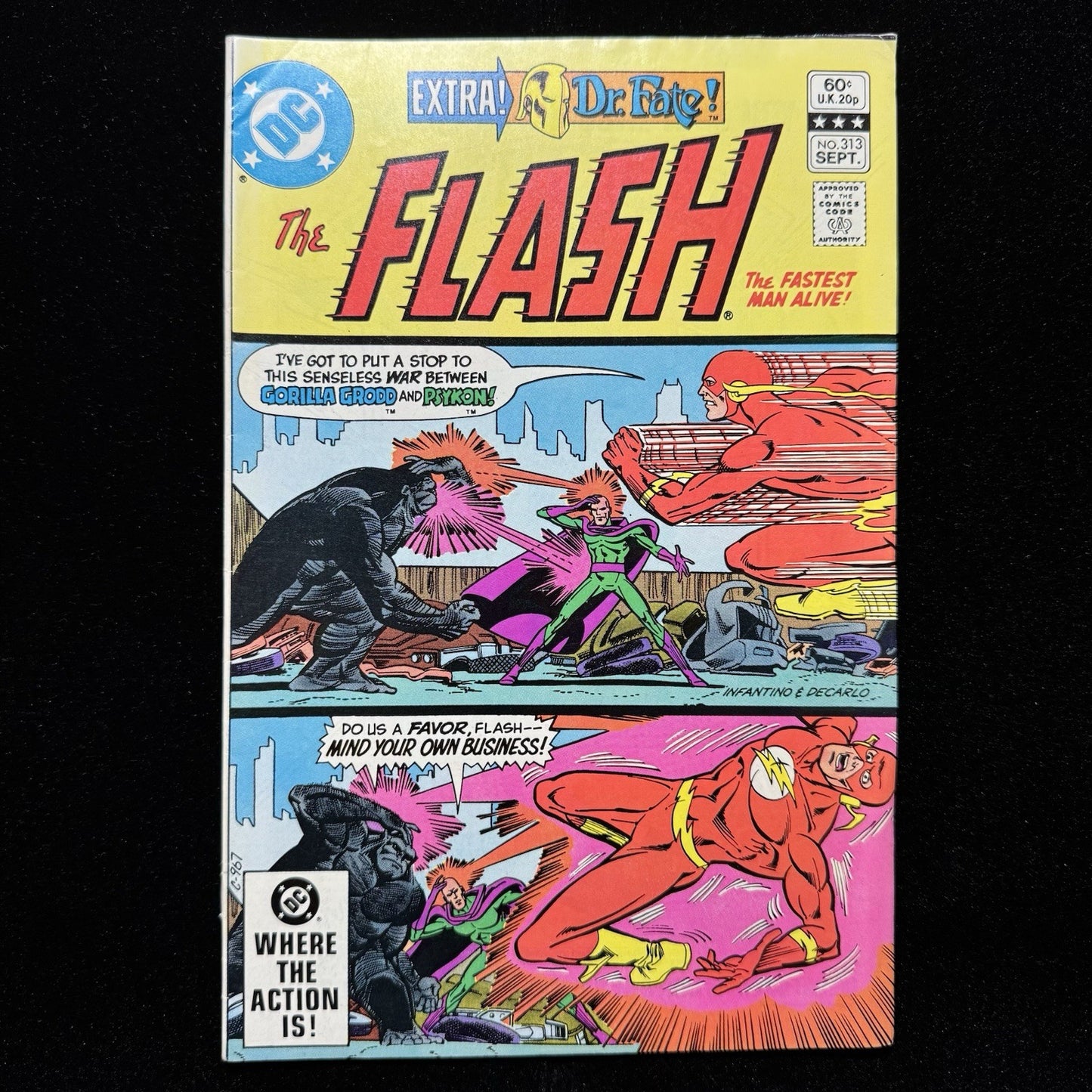 Flash 313 - Bronze Age Dc Comics 1982