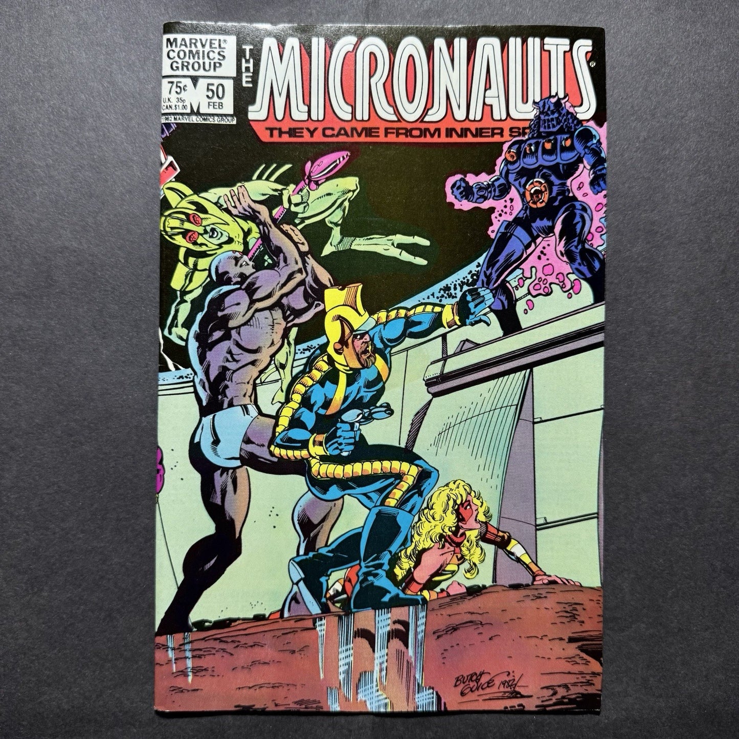 Micronauts 50 - Bronze Age Marvel Comics 1983