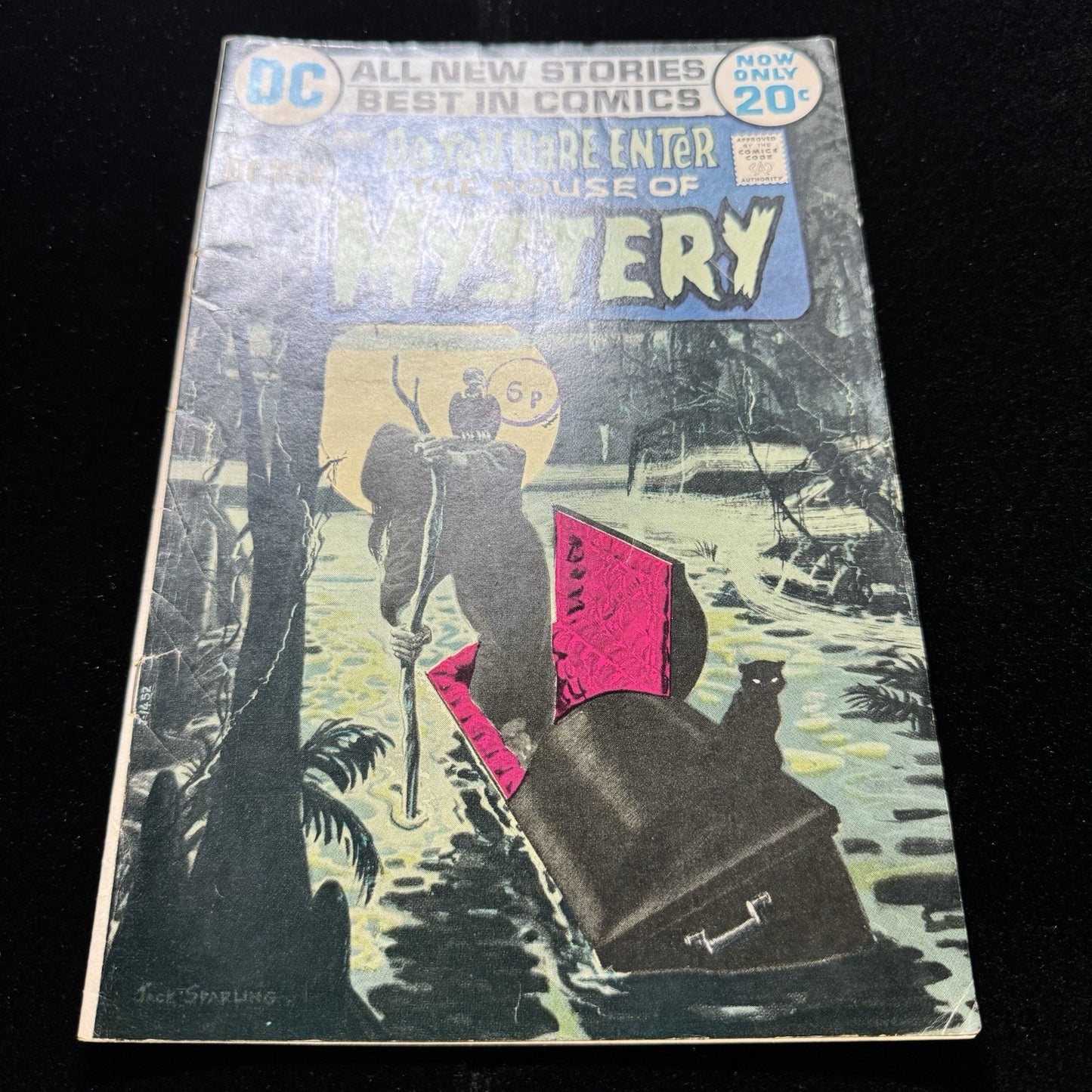 House Of Mystery 205 - Stunning Cover Horror - Bronze Age Dc Comics 1971