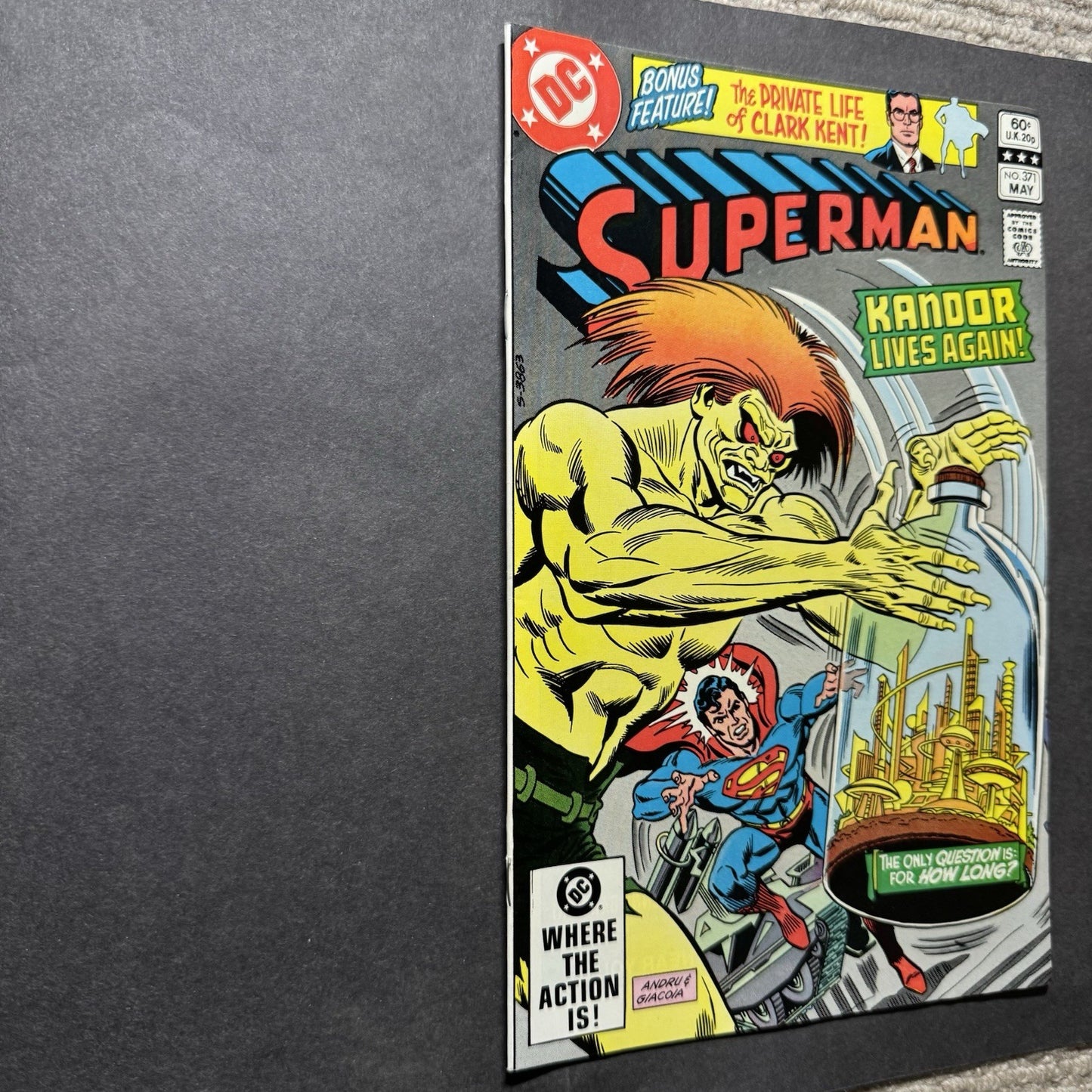 Superman 371 - Bronze Age Dc Comics 1982