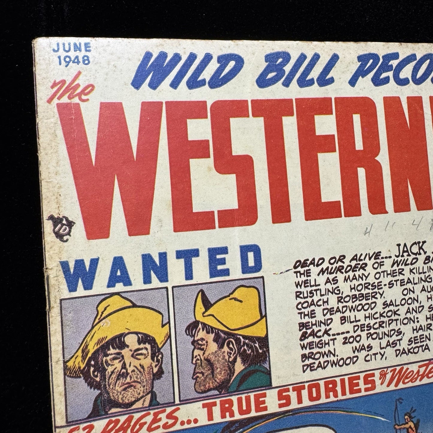 Westerner 14 - Golden Age Orbit-Wanted Comics 1948