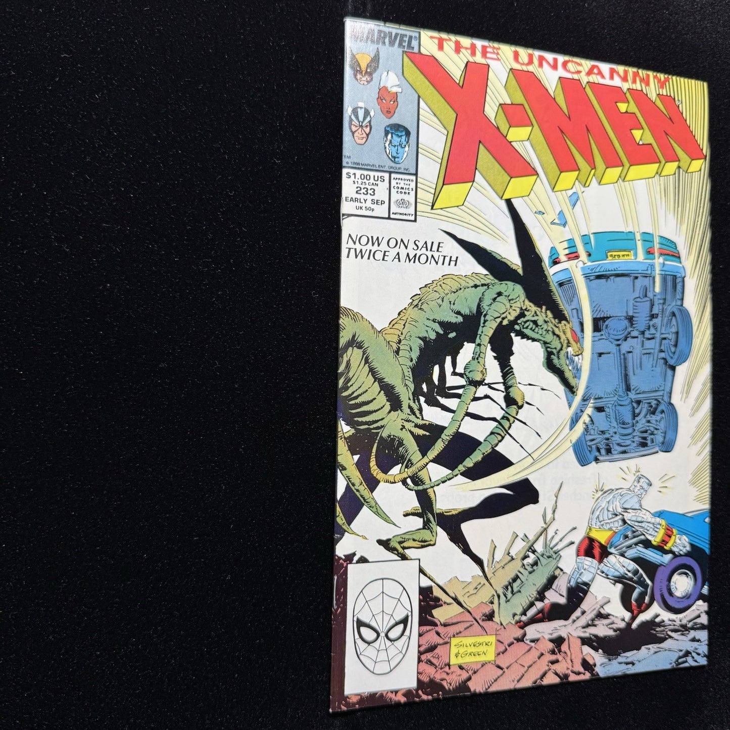 Uncanny X-Men 233 - Copper Age Marvel Comics 1988