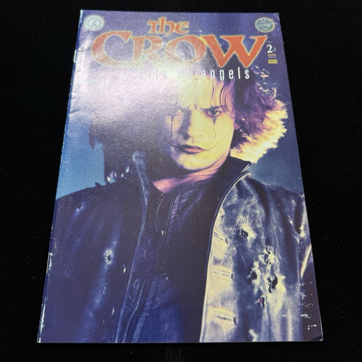 The Crow: City Of Angels 2 - Modern Age Kitchen Sink Press Comics 1996