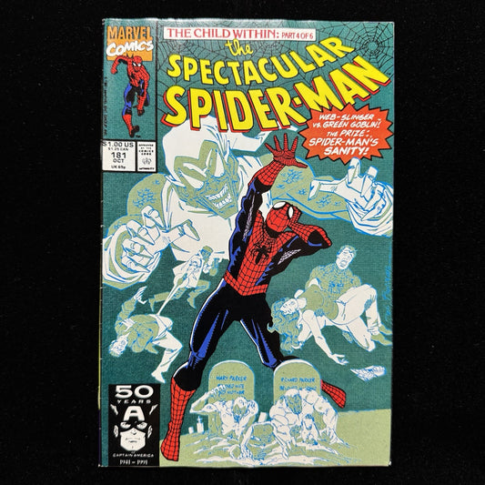 Spectacular Spider-Man 181 - Copper Age Marvel Comics 1991
