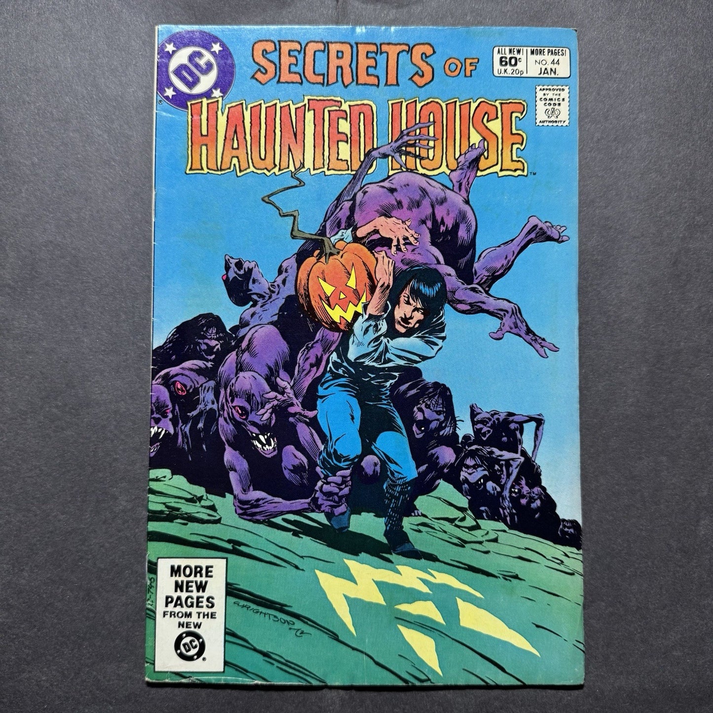 Secrets Of Haunted House 44 - Fan Letter From Todd McFarlane - Bronze Age 1982