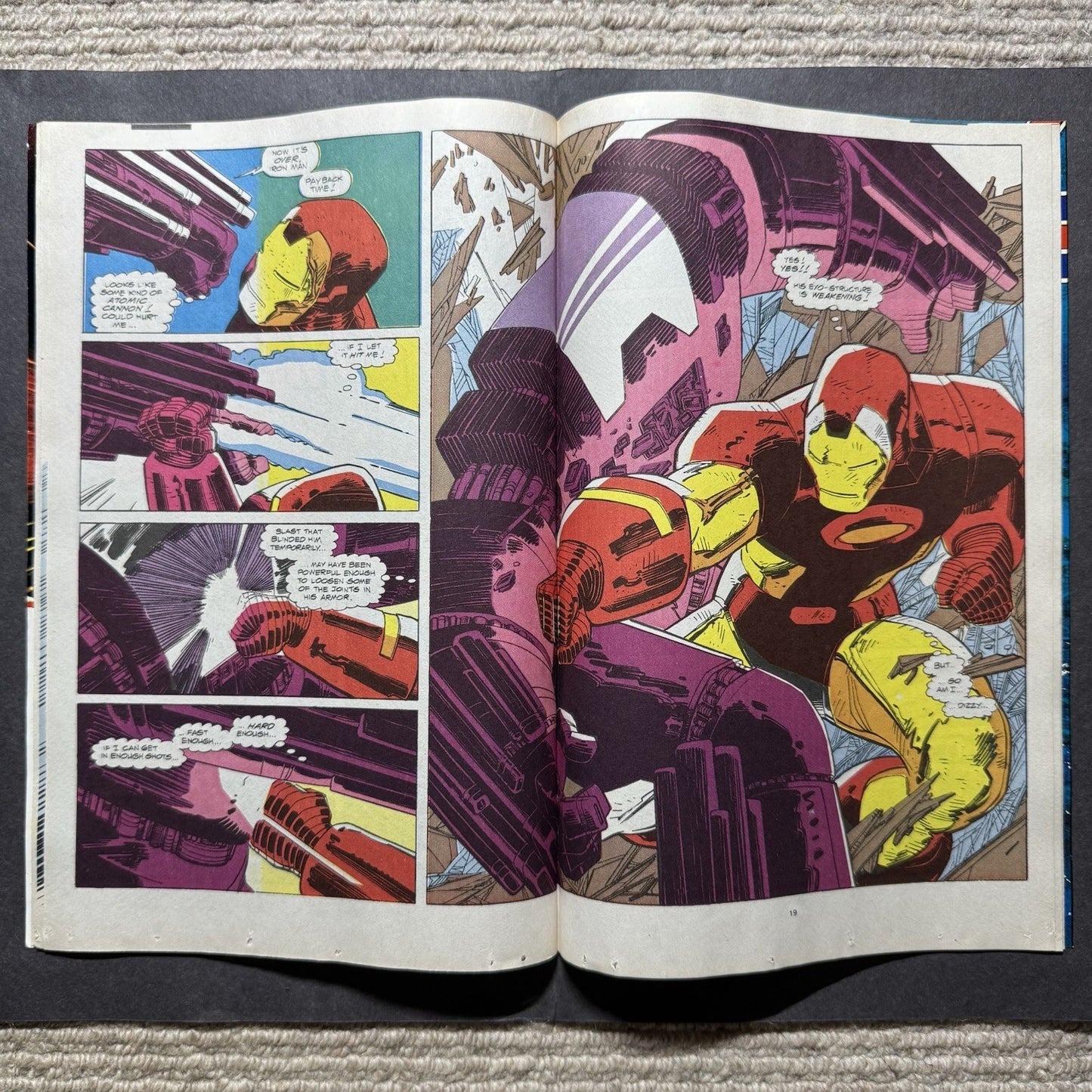Iron Man 266 - Copper Age Marvel Comics 1991