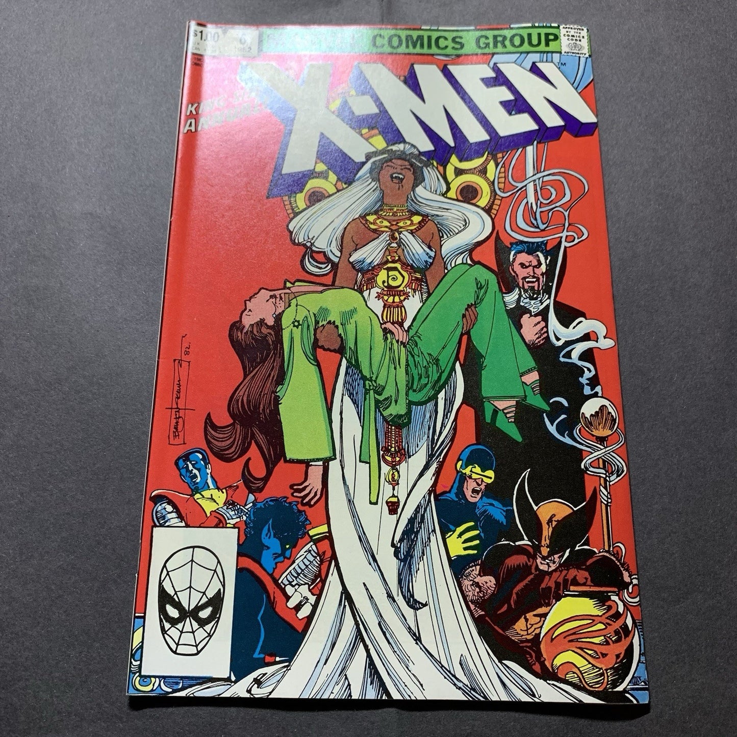 Uncanny X-Men annual 6/ Bronze Age marvel comics 1982