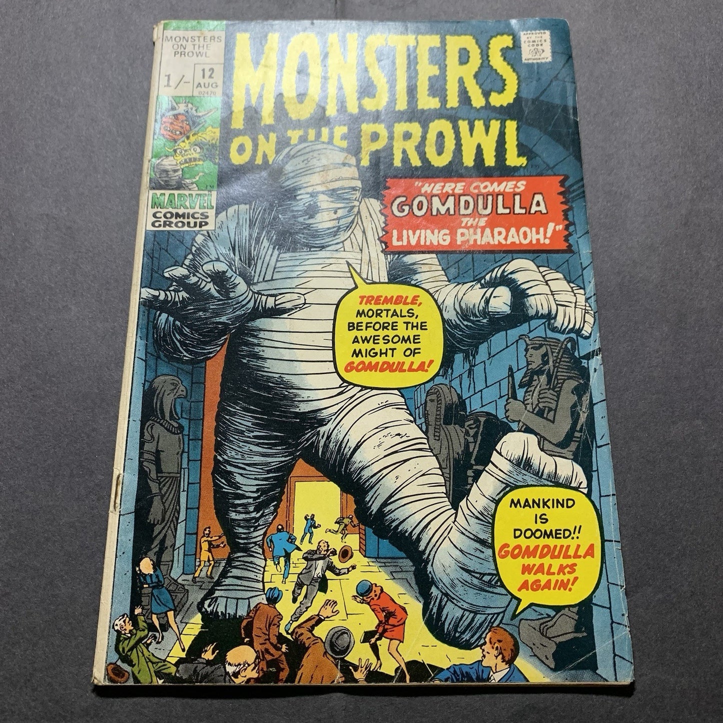 Monsters On The Prowl 12 - Bronze Age Marvel Comics 1971