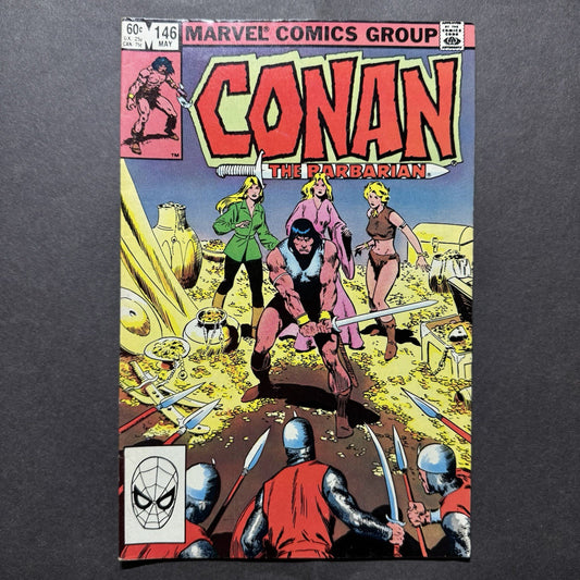 Conan 146 - Bronze Age Marvel Comics 1983