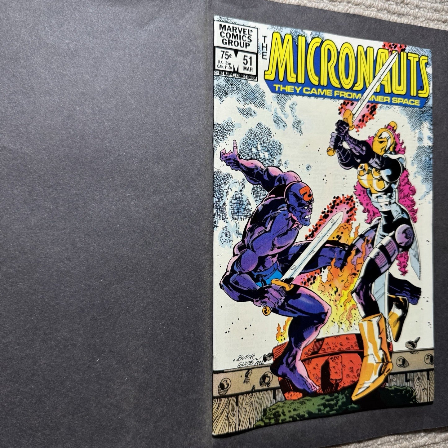 Micronauts 51 - Bronze Age Marvel Comics 1983