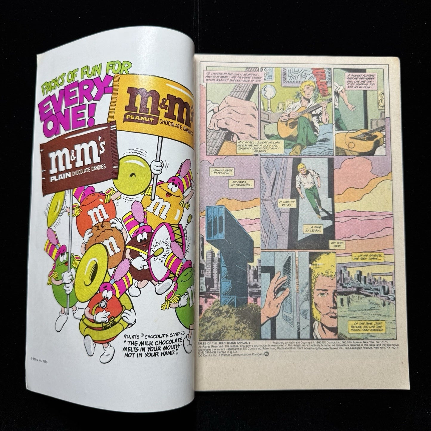 Tales Of The Teen Titans Annual 4 - Copper Age Dc Comics 1986